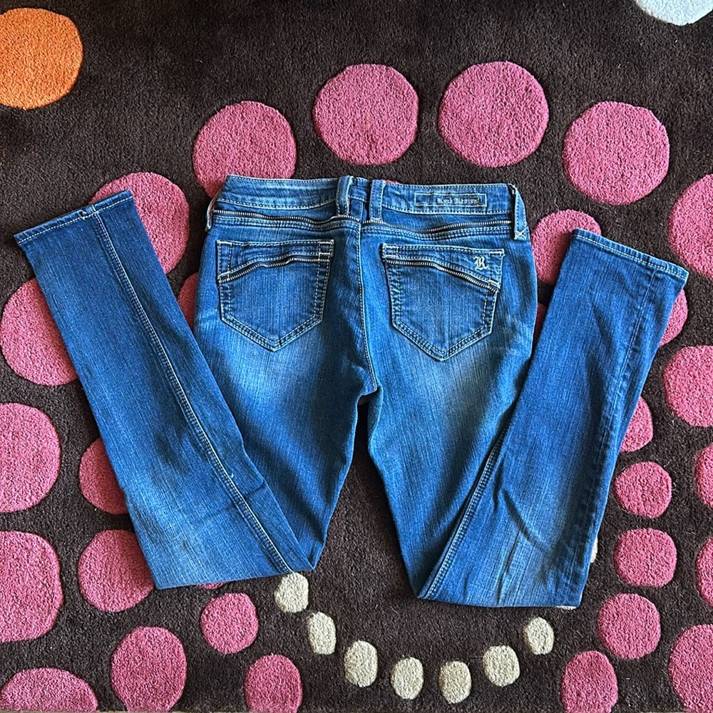 Vintage rock, revival, skinny jeans, vintage denim size 28